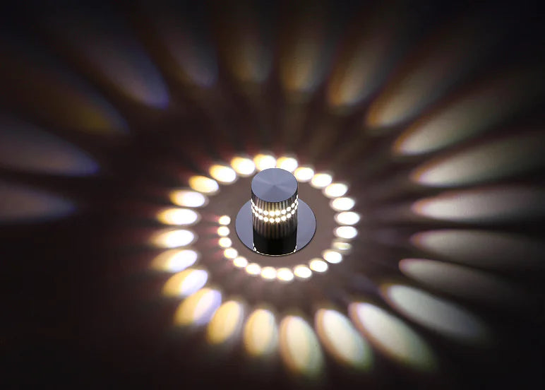 Luminaria de pared de pasillo LED moderna que cambia de color