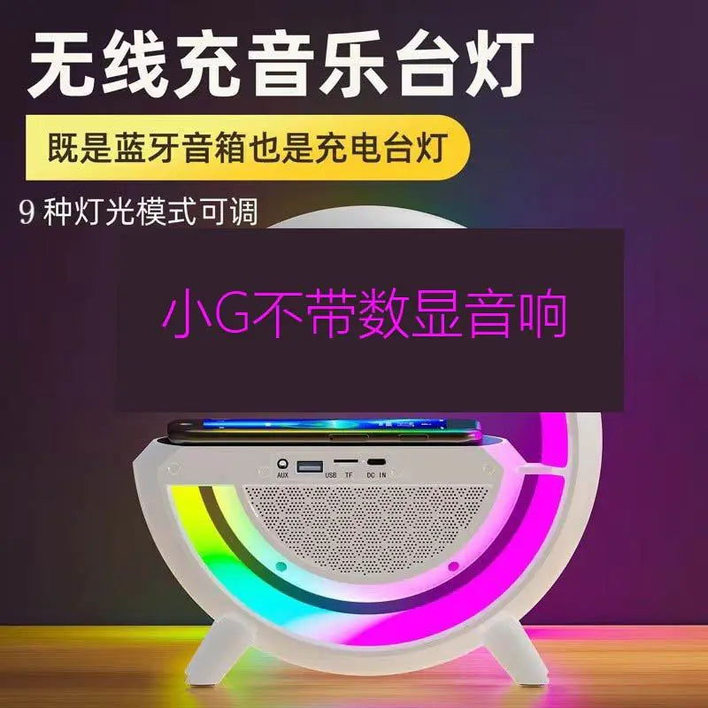 Altavoz Bluetooth BT-3401 con luz de atmósfera colorida