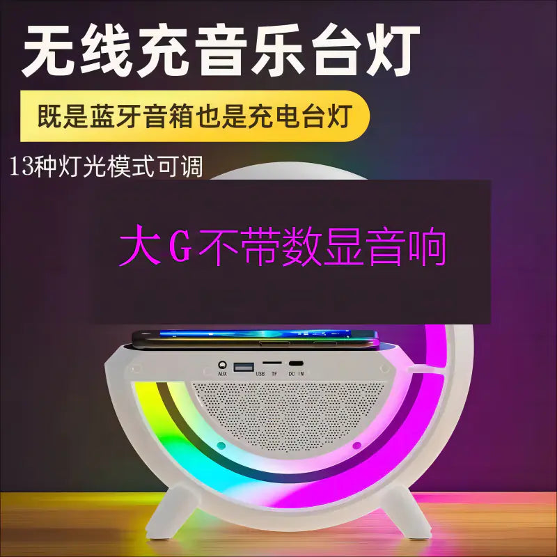 Altavoz Bluetooth BT-3401 con luz de atmósfera colorida