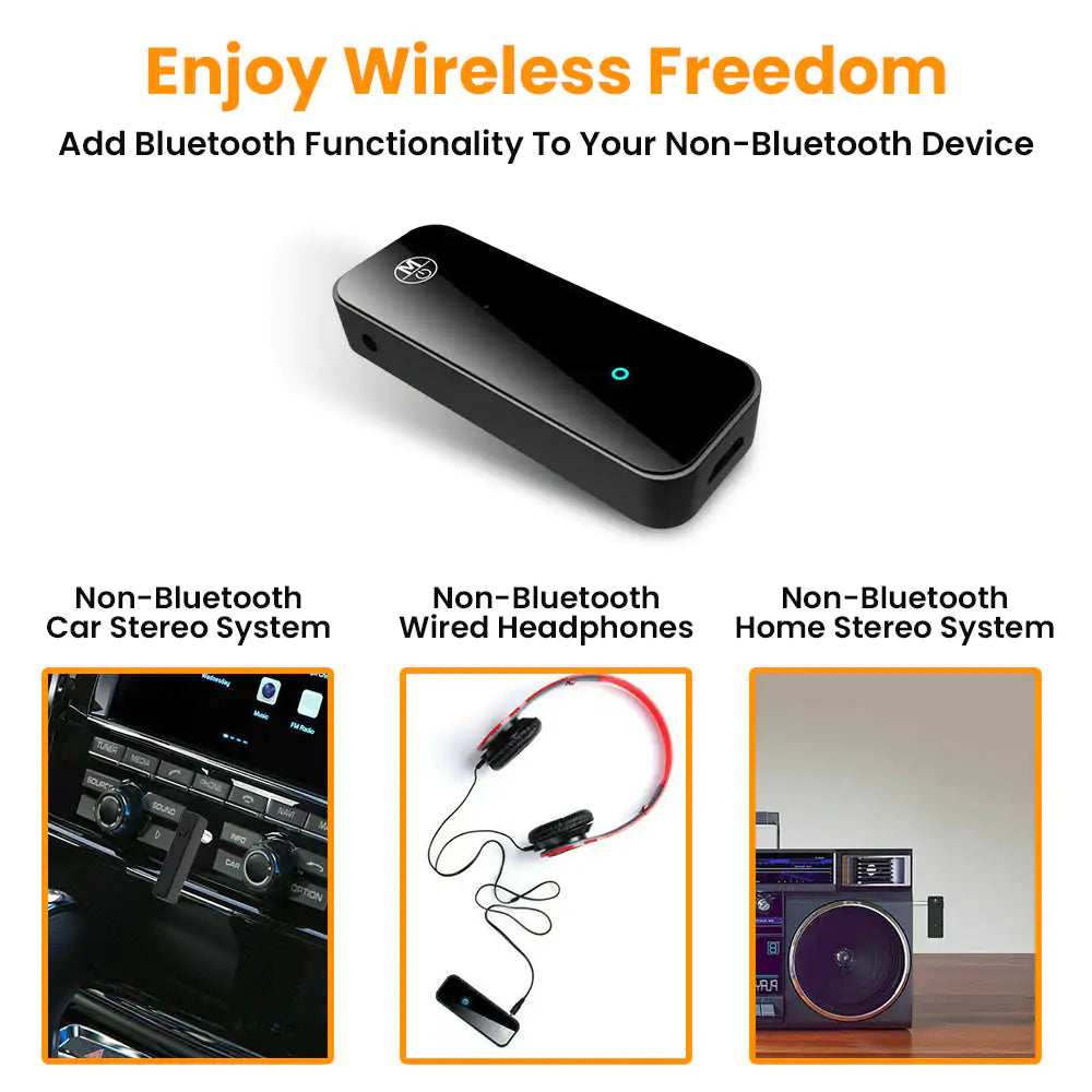 Transmisor inalámbrico Bluetooth 5.0 USB 2 en 1