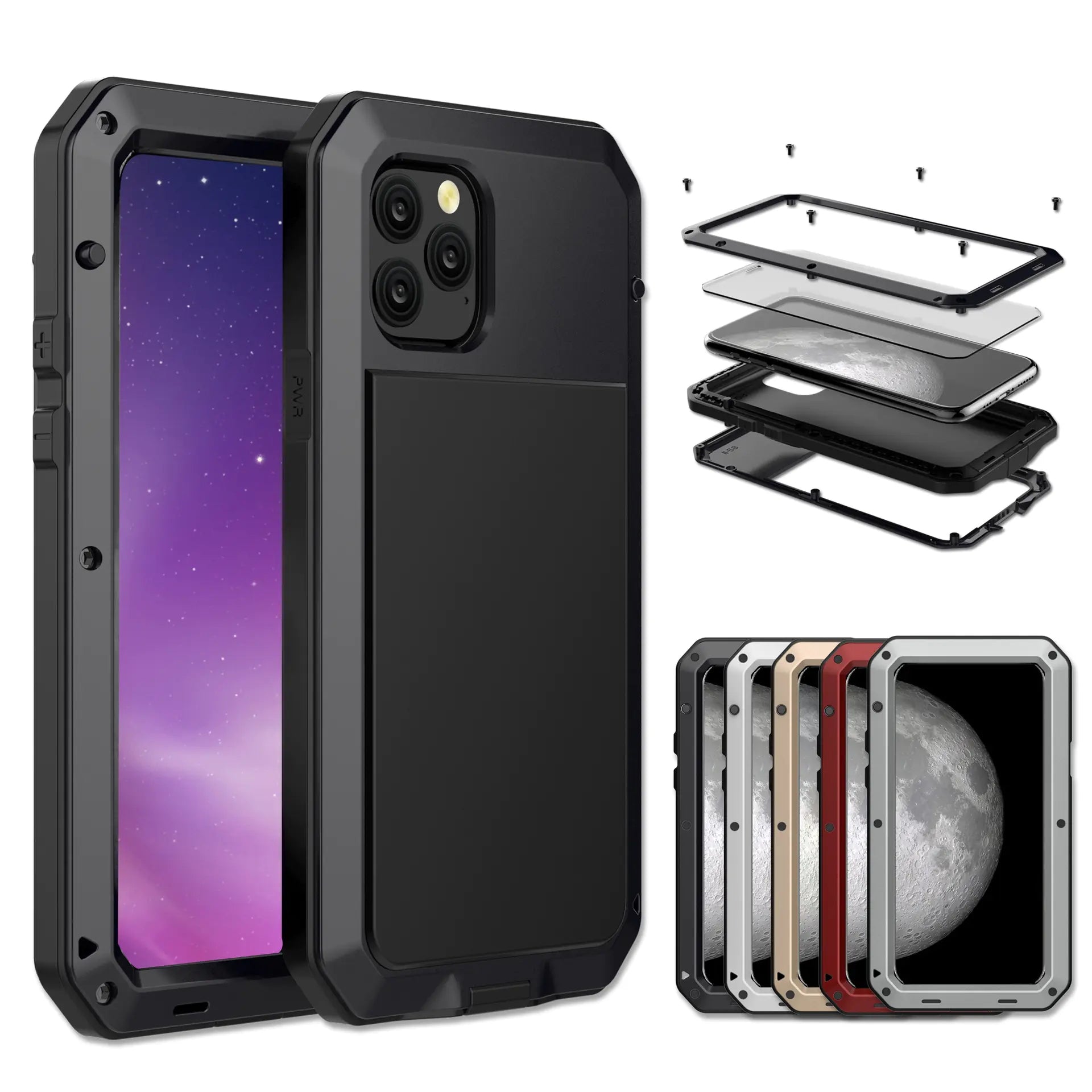 Funda protectora para iPhone y teléfono móvil