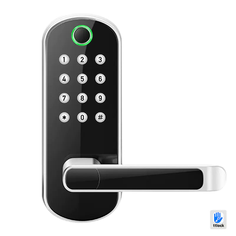 Cerradura de puerta inteligente con entrada sin llave y acceso remoto