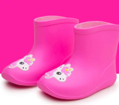 Botas de lluvia ligeras antideslizantes con diseño de vigas