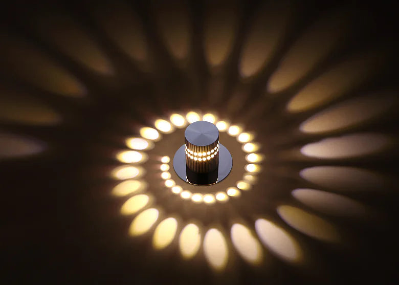 Luminaria de pared de pasillo LED moderna que cambia de color