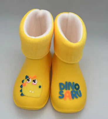Botas de lluvia ligeras antideslizantes con diseño de vigas