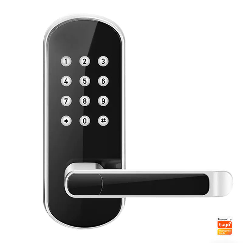 Cerradura de puerta inteligente con entrada sin llave y acceso remoto