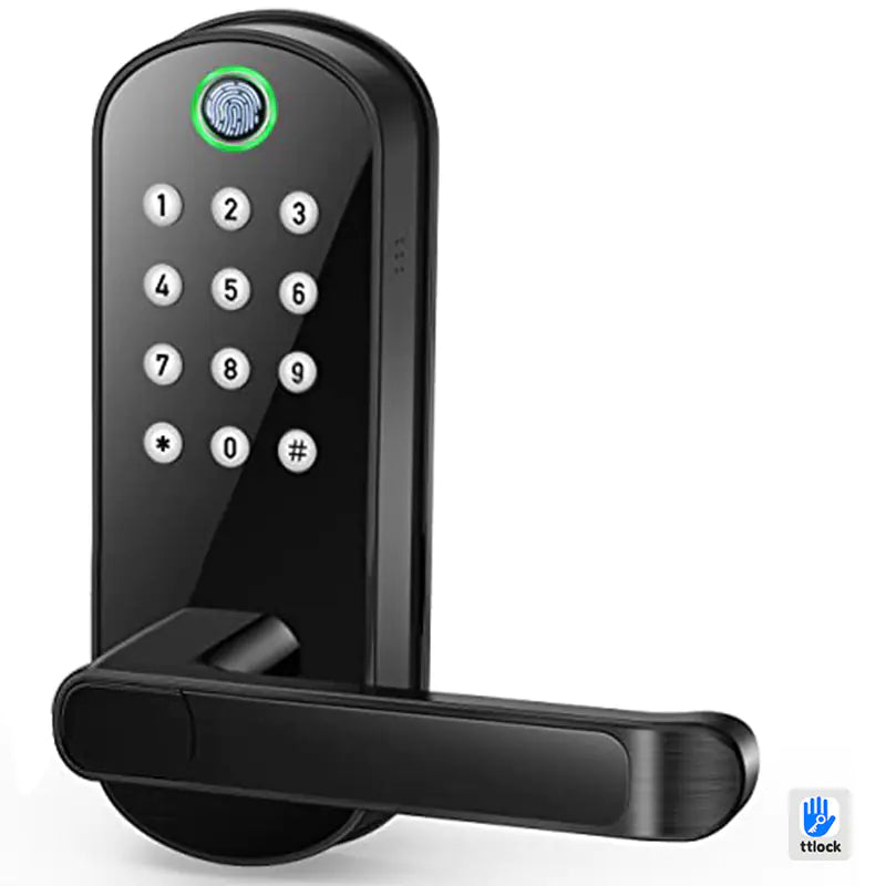 Cerradura de puerta inteligente con entrada sin llave y acceso remoto